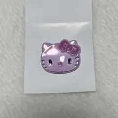サンリオ ハローキティ ぷっくりったいバッジ ピンク