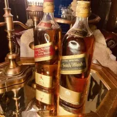ジョニーウォーカー赤黒セット 特級 古酒 旧酒税証紙付 未開封 箱付 ジョニーウォーカー赤黒セット 特級 古酒 旧酒税証紙付 未開封 箱付