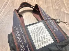 THEATRE PRODUCTS トートバッグ ロゴテープ ブラックのサムネイル
