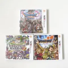 3DS ドラゴンクエスト 3本セット ドラクエ7 11 モンスターズ2 ソフト