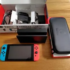 【ジャンク】Nintendo Switch 本体 ほかJoy-Con等欠けなし