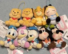 ディズニー むにゃすや ぬいぐるみ まとめ売り 9個