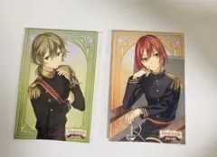 めいこい　春草鏡花　軍服ポストカード