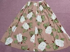 ★ INGEBORGインゲポルグ素敵な花柄のロングスカート★
