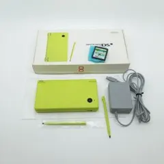 【美品】ニンテンドー DSi ライムグリーン 箱・アダプタ付き