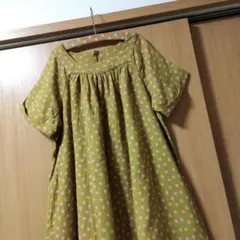 BONTON ボントン ドット フレア ワンピース 10のサムネイル