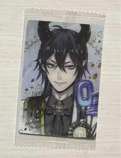 ツイステ マレウス ツインウエハース 4弾 箔押し おめかしバースデー カード