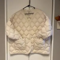 UNIQLO ウルトラライトダウン 軽量 袋付 希少 3XL オフホワイト