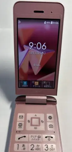 (ほぼ新品)DIGNOケータイ3 903KC ピンク KYOCERA 902KC/903KC DIGNO KEITAI 3 Android Flip Phone pink