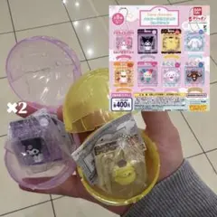 サンリオパッケージミニチュアコレクション　クロミ　ポムポムプリン　3点セット