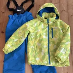 IGNO 子ども用スキーウェア 140センチ　黄緑・青