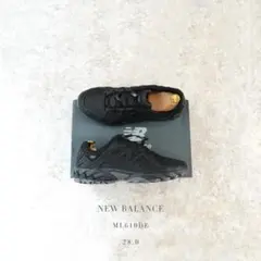 NEW BALANCE ML610DE ブラック 28cm 美品 箱付