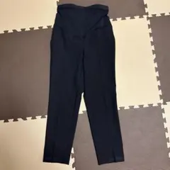 UNIQLO スマートアンクルマタニティパンツ M ネイビー