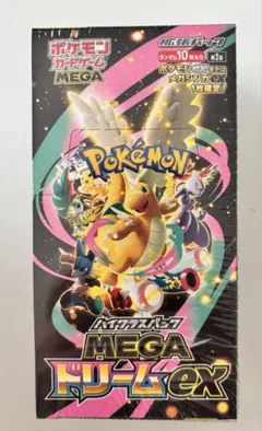 【シュリンク付未開封】ポケモンカードゲーム MEGAドリームex 1BOX
