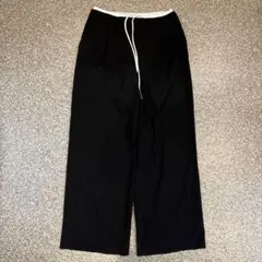 【300オク】② ZARA ワイドパンツ イージーパンツ 極太 美品