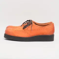 パドローネ 新品 ウイングチップ フルブローグ ダービーシューズ クレープソール
