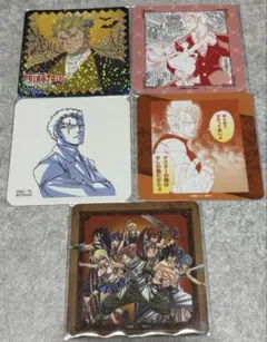 FAIRY TAIL フェアリーテイル ラクサス コースター 5枚セット