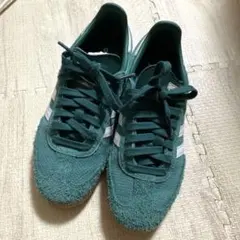 adidas グリーンSAMBA OGスニーカー
