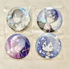 プロセカ KAITO グリッター缶バッジ 缶バッジ 4点 セット