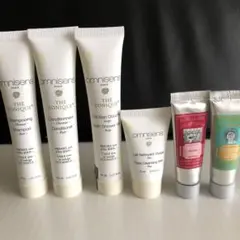 オムニサンス ヘアケア アメニティセット、クヴォンデミニム ハンドクリーム