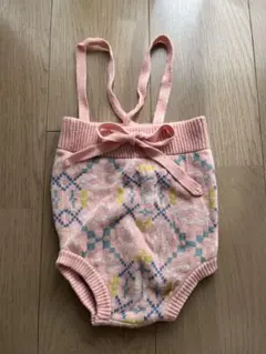 MABLI ベビー ニットセット 2Yボンネット ブルマ ソックス 3点セット 