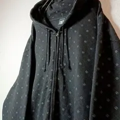 アメリカ古着 DC Shoes DCシューズ ジップアップパーカー 2XL 黒