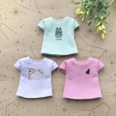 リカちゃん　いろいろデザインTシャツ【3着セット】