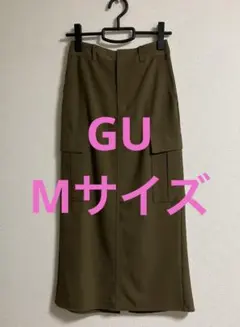 GU カーゴスカート　Mサイズ　カーキ