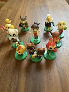【どうぶつの森 フィギュア10体セット】チョコエッグのおまけ／シークレットあり