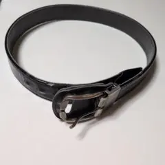 Mizuno 黒 ベルト 合成皮革