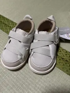 IFME ベビーシューズ 12.5 ベージュ