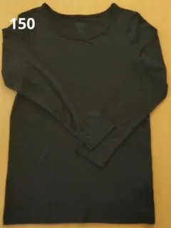 UNIQLO HEATTECH 長袖シャツ 150cm 黒