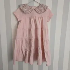 センスオブワンダー リバティ チュニック 90cm ピンク 花柄 美品 