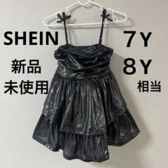 新品未使用　女の子　キッズ　girls ドレス　ワンピース　黒　イベント