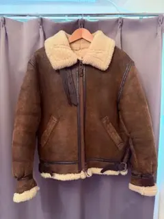 AVIREX B-3 フライトジャケット ムートン 羊革 USA製 サイズ40