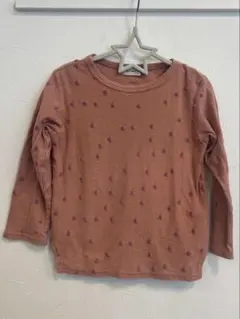 【FITH】 ドット柄 長袖カットソー