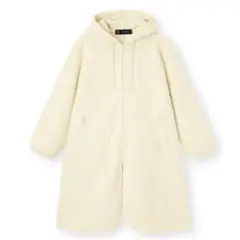 ボアオーバーサイズロングコート　gu