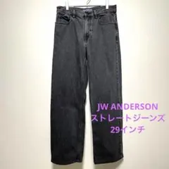 ユニクロ JW ANDERSON ストレートジーンズ 29インチ グレー