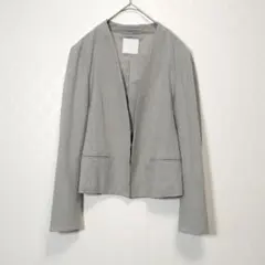 美品♡TONAL 洗える ノーカラージャケットのサムネイル