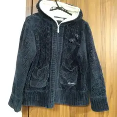 ポンポネット ニットジャンパー