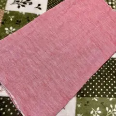 ふわふわトリプルガーゼ◆110×50cm◆ラメ糸入りあか 赤 無地