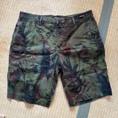 PT BERMUDA ボタニカル柄 ショートパンツ サイズ50のサムネイル