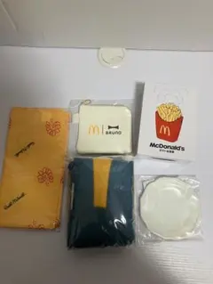 マクドナルド　ポテト加湿器　ブランケット　コインポーチ　ミニプレート　ふろしき