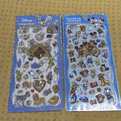 正規品　プチドロップステッカー　ディズニー　2点