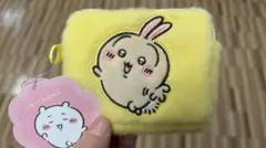 【新品未使用】早い者勝ち！ちいかわふわふわポーチ/うさぎ