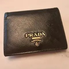 プラダ PRADA 二つ折り財布カードケース 1M0504 美品 | Mercari