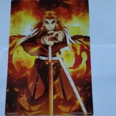 鬼滅の刃クリアビジュアルポスター煉獄杏寿郎