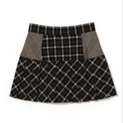 Jade highwaist mini skirt check Sサイズ - メルカリ