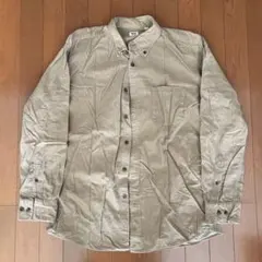 ユニクロ コーデュロイ 長袖シャツ Lサイズ
