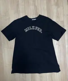 【MILKFED】 ブラック 半袖Tシャツ M